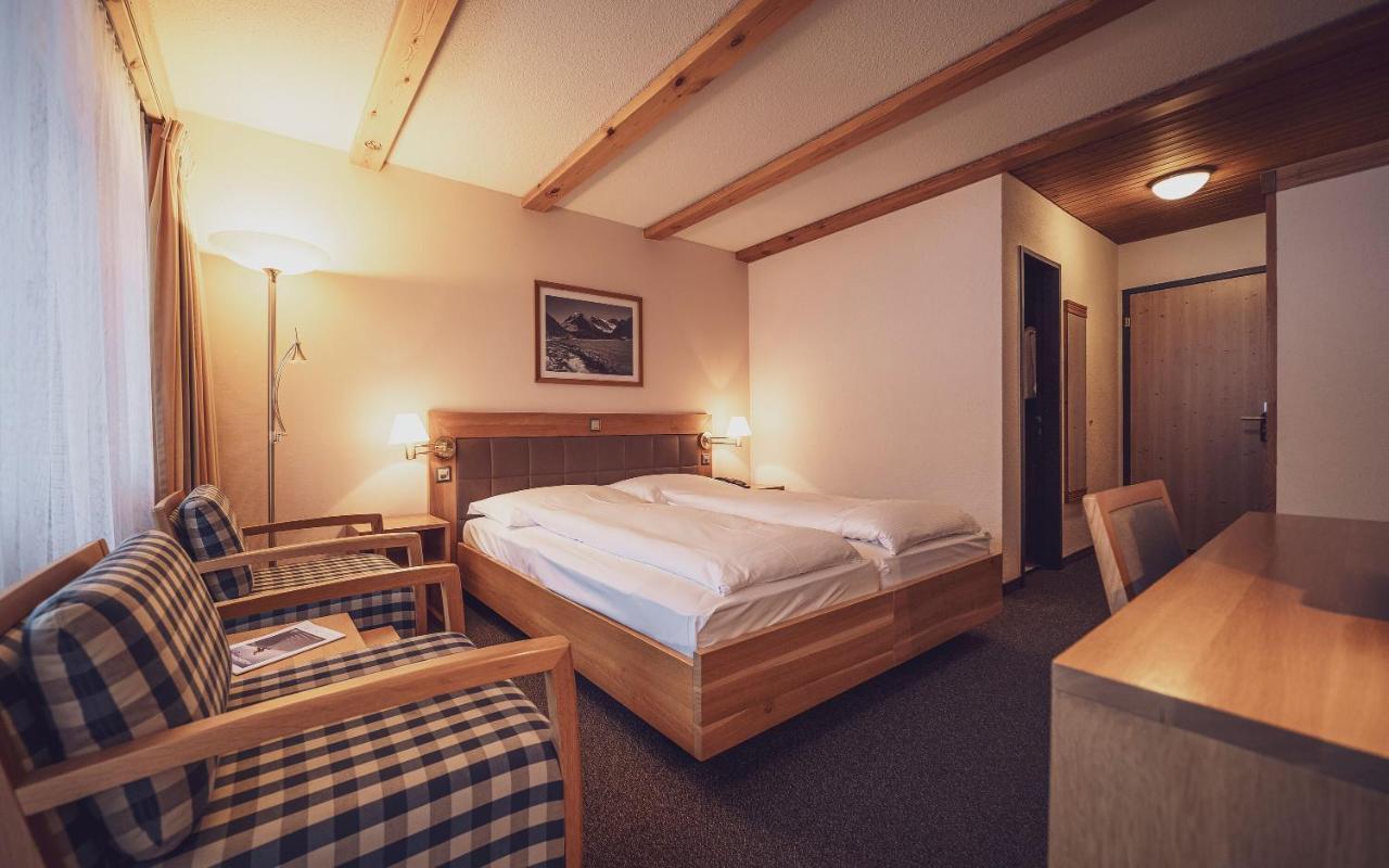 Mountain Plaza Hotel Davos Bagian luar foto