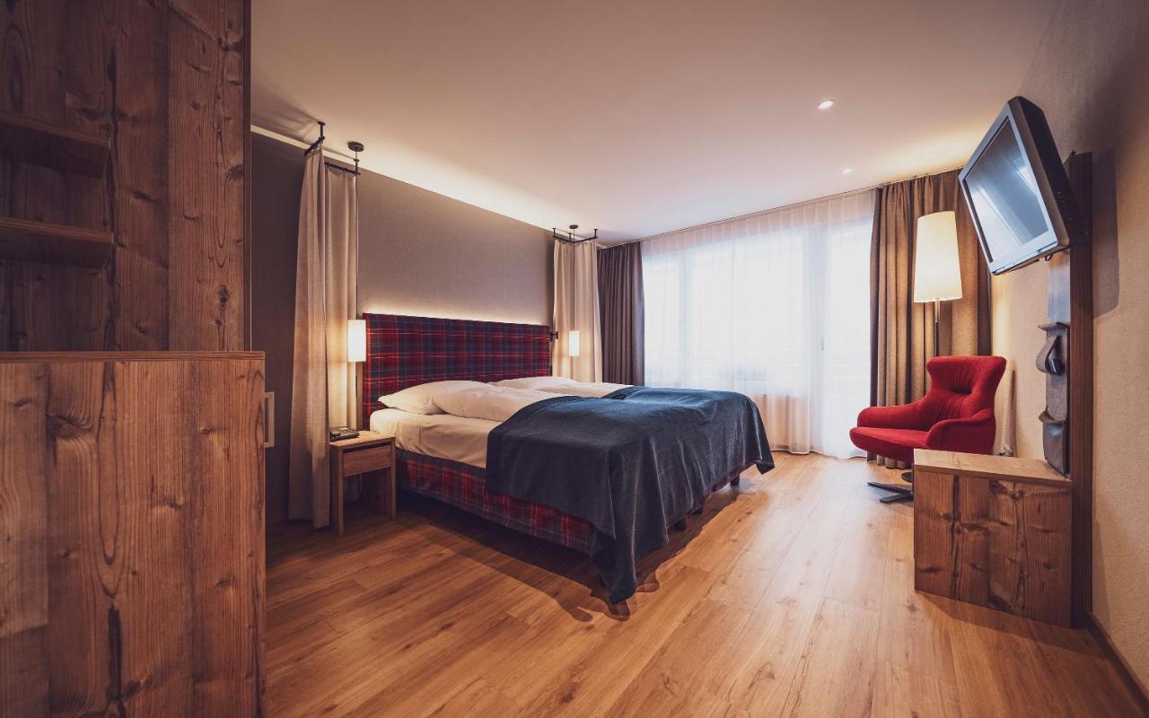 Mountain Plaza Hotel Davos Bagian luar foto