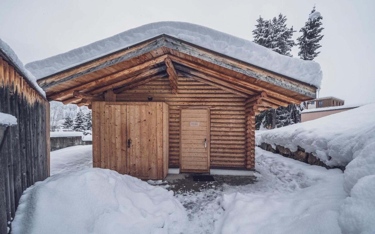 Mountain Plaza Hotel Davos Bagian luar foto