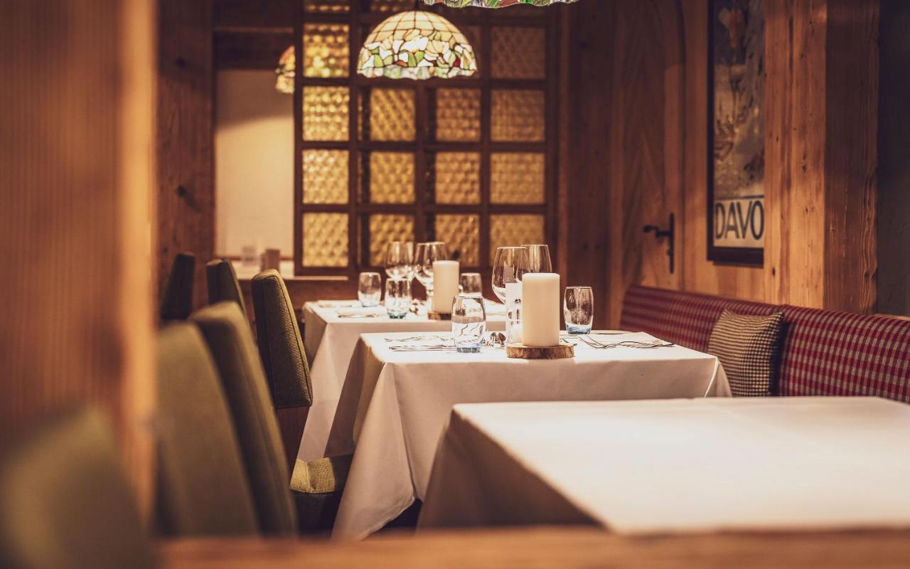 Mountain Plaza Hotel Davos Bagian luar foto
